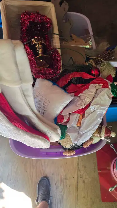 Christmas stuff lot, View more