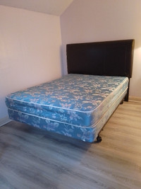 a queen bed