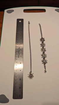 Edelweiss Bracelet and Pendant Necklace
