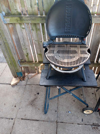 Napoleon travel BBQ with portable stand 