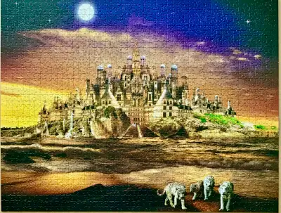 Casse-tête 2000 Puzzle Ravensburger: La ville mystérieuse,, View more