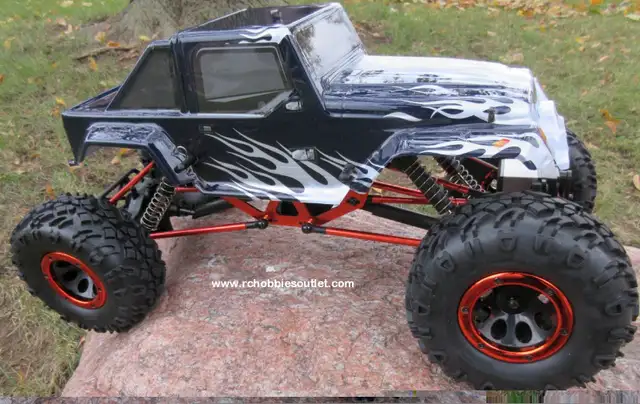 RC Rock Crawler Electric 1/10 scale  4WD RTR 2.4G in Hobbies & Crafts in Barrie - Image 8