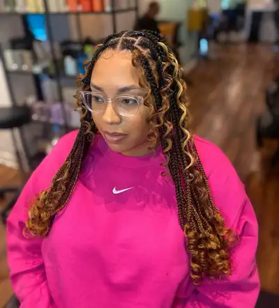 FRESH KNOTLESS BRAIDS AND CORNROWS, View more