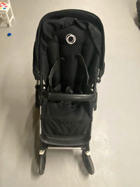 Bugaboo Fox bassinet and seat stroller with accessories