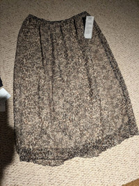 Silk Skirt With Lining-Bianca Nygard Collection-BRAND NEW