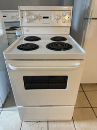 Frigidaire coil top 24inch stove