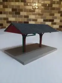Ho scale model train building structure