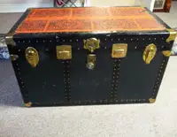 Storage Trunk with Brass Fittings 36" wide x 20" Deep X 22" High