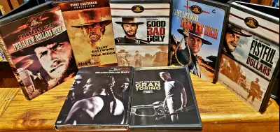 CLINT EASTWOOD  Seven Movie Festival on 9 DVDs, View more