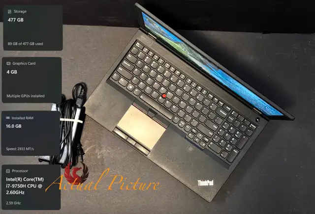 ☘️READ / ThinkPad P51 - 2.6GHz i7 / 16GB /  512 GB - Workstation in Laptops in Ottawa - Image 2