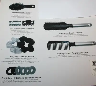 NEW Brushes, Comb, Hair Clips, More $4.00, View more