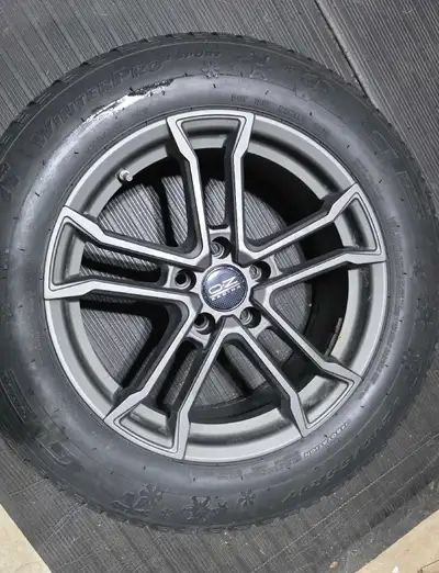 EuroDesign Alloys, with Champiro Winter Pro sport SUV tires. Lightly used for 2 seasons. 5x112 17 in...