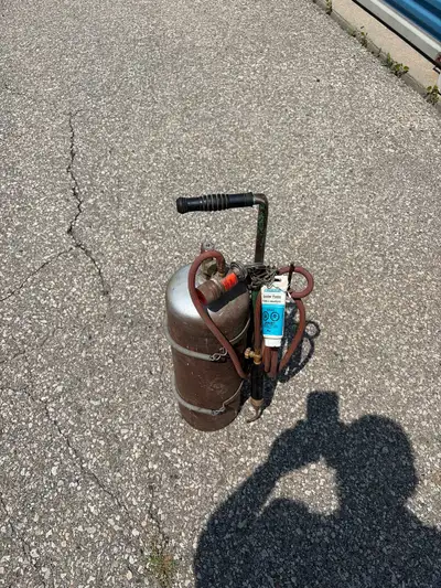 Plumbers Turbo Torch  with B Tank, View more