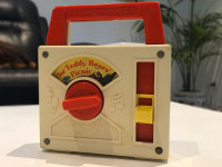 Vintage 1979 Fisher Price Teddy Bears’ Picnic Radio Music Box