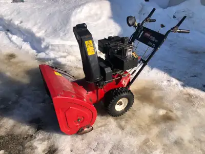 24” Toro snowblower, View more