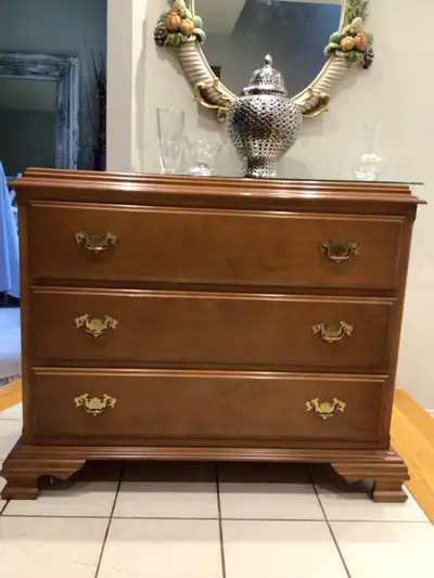 MCM lowboy 3 Drawer Dresser , View more
