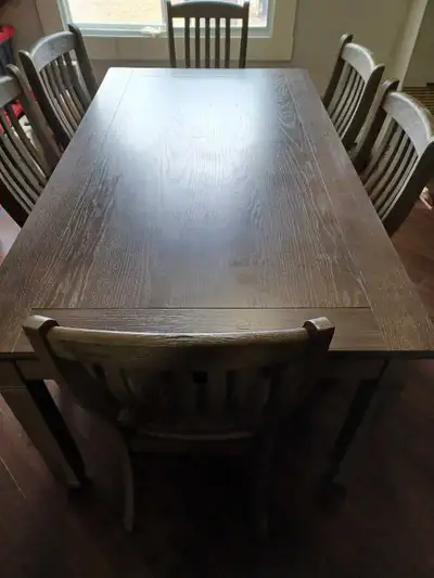Gray 7 Pc Dining Set, View more