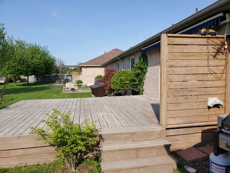 Deck/Fence Repair, Powerwash and Stain Fence, Deck, Railing & Siding