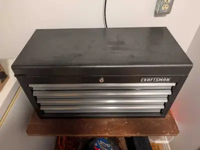 Mastercraft toolbox full of tools., View more