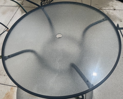 Patio Set - 38” Round Table and Four Chairs, View more