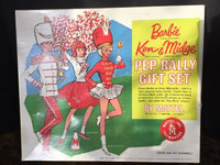BARBIE - VINTAGE 1963 PEP RALLY GIFT SET In Box!