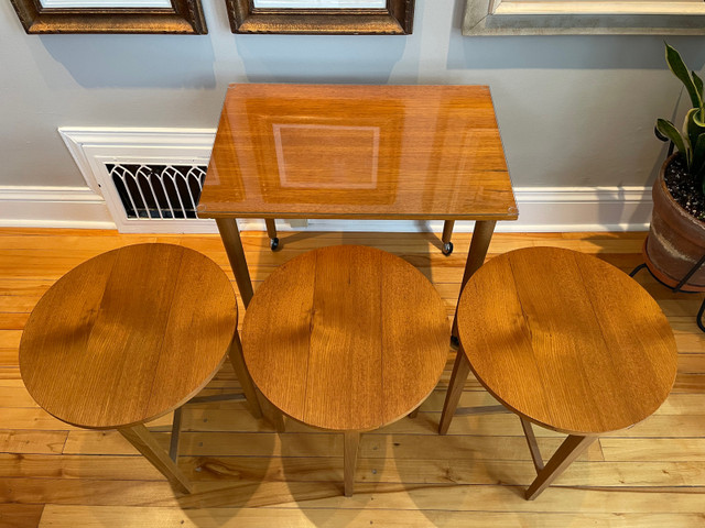 ***SOLD***Teak Nesting Tables by Poul Hundevad, 1960s, Set of 4 in Other Tables in Ottawa - Image 3
