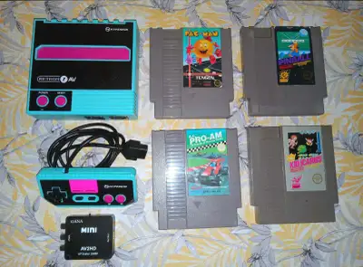 Nintendo Hyperkin RetroN 1 AV Console NES + upscaller, View more