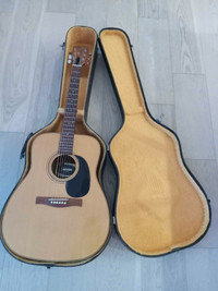  Vintage 1974 Giannini AWS 740 Acoustic Guitar