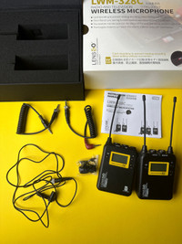 Wireless microphone kit with Lav mic 
