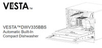 Vesta RV Motorhome Dishwasher