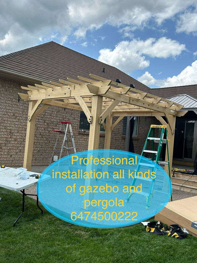 Assembly of gazebo  in Other in Mississauga / Peel Region - Image 3