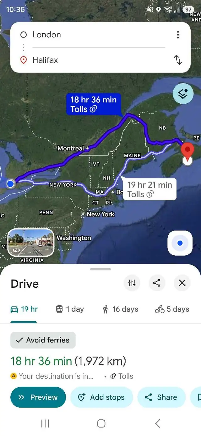 Long distance driving and delivery services497683346238351362