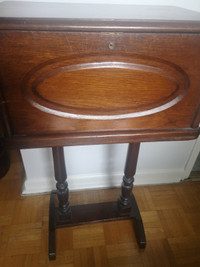 Antique sewing cabinet