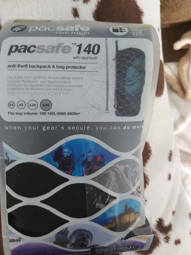 Pacsafe 140 Anti-Theft Backpack Protector