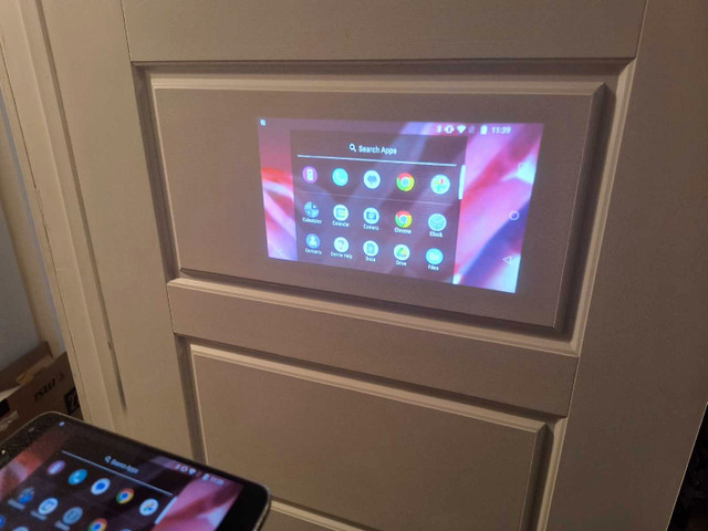 Moto Z2 Play with Rare Moto Mod Projector in Cell Phones in Calgary