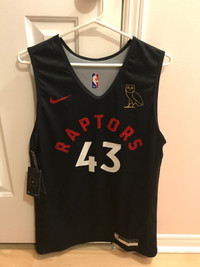 BNWT Nike Kyle Lowry Toronto Raptors OVO Practice Jersey! Reversible!  Medium M!