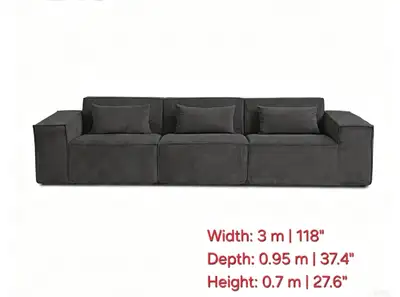 3 seater sectional sofa, View more