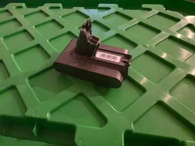 Extra battery for Dyson V6. Used but barely. I upgraded to a 3d printed adapter to use my Ryobi tool...