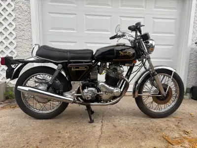 SAFETIED 1973 Norton commando Many upgrades Starts and runs great.