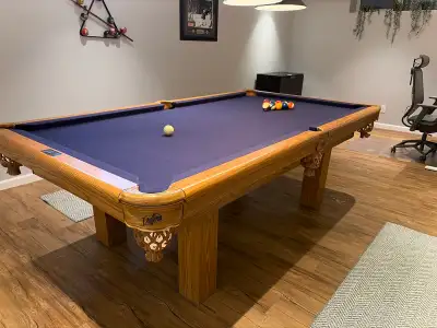 Dufferin 8x4 Pool Table and Table Tennis Topper, View more