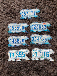 Northwest Territories vehicle license plates
