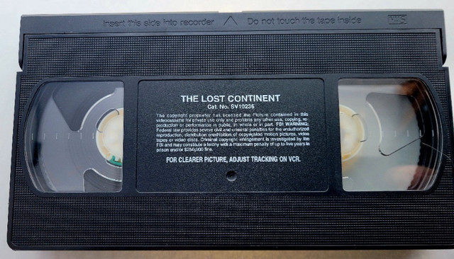 The Lost Continent, (widescreen) vhs in CDs, DVDs & Blu-ray in Barrie - Image 4