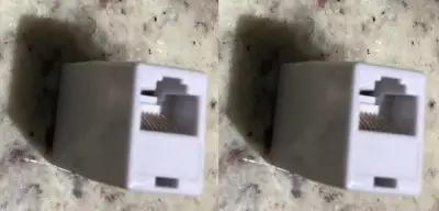 Female-to-Female Ethernet Adapter (Used to Extend 2 Cables), View more