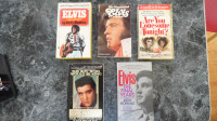 5 Elivs Presley Paperback Books