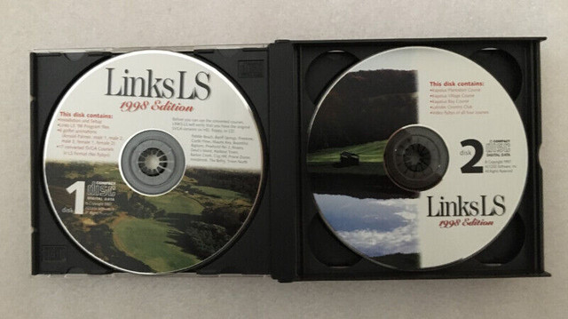 Kapalua Links LS 1998 Edition - Four (4) Disks in PC Games in London - Image 2