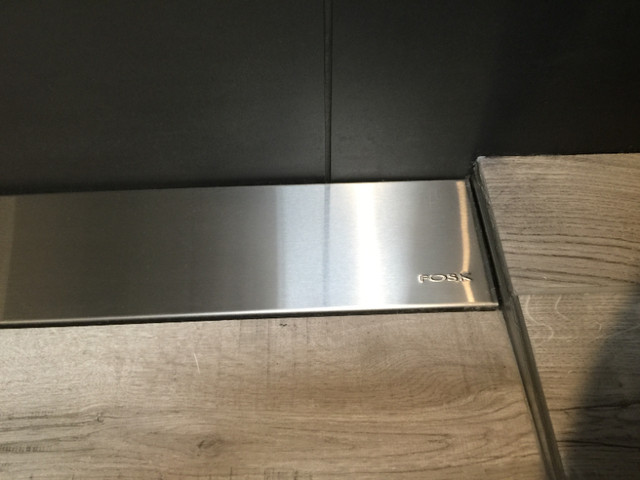 STAINLESS STEEL LINEAR SHOWER DRAIN in Bathwares in Kitchener / Waterloo