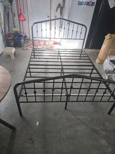 Metal bed frame, View more
