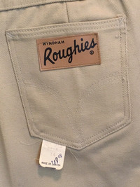 1960s vintage Roughies jeans brand new with tags