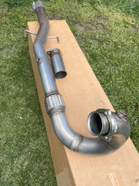 Krona 3in Down Pipe For Saab 9-5 or OG 9-3