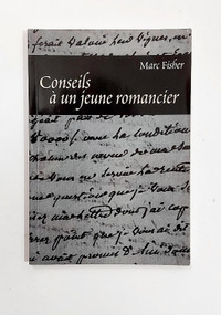 Essai- Marc Fisher - Conseils à un jeune romancier -Grand format